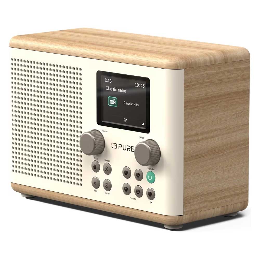 Bild von Pure Classic H4 DAB+ Radio - cotton white