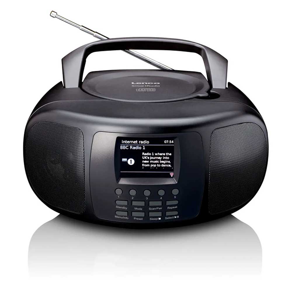 Bild von Lenco SCD-6000BK CD-Player, Internetradio, DAB+