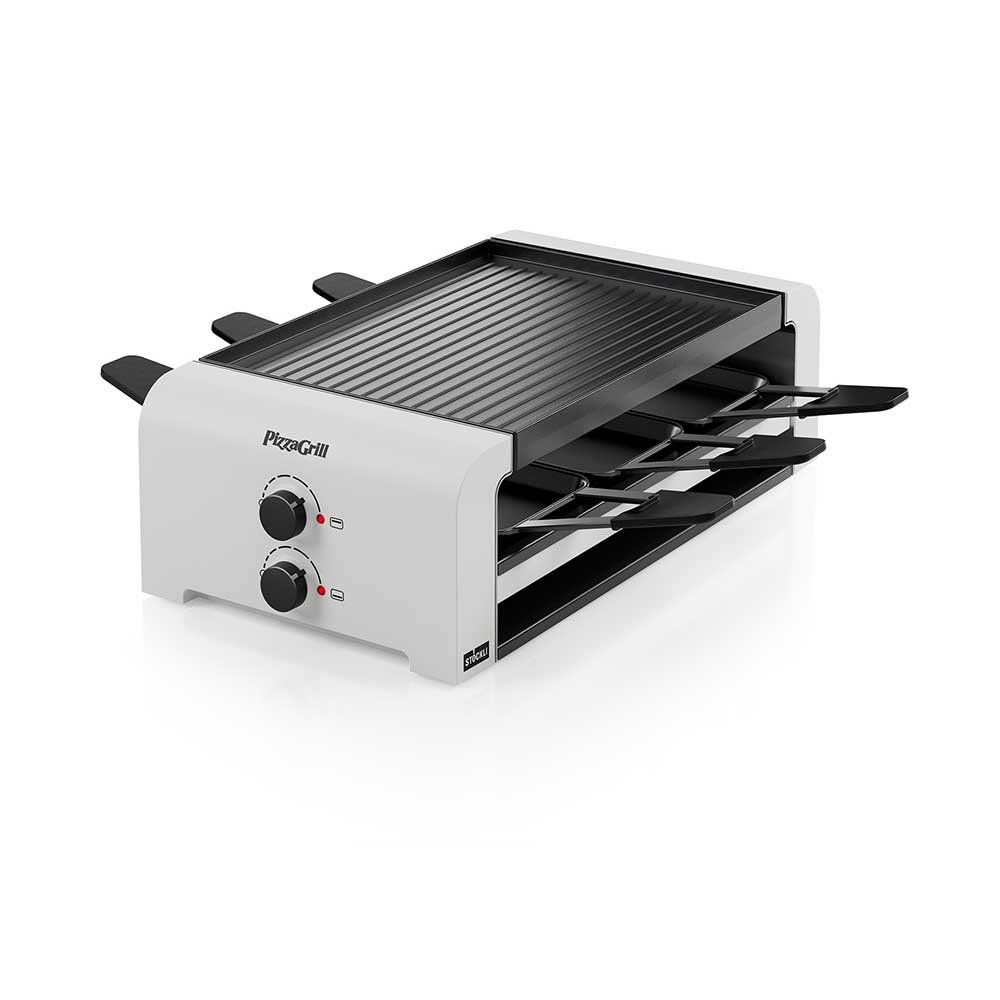 Bild von Stöckli Raclettegrill PizzaGrill 6 White