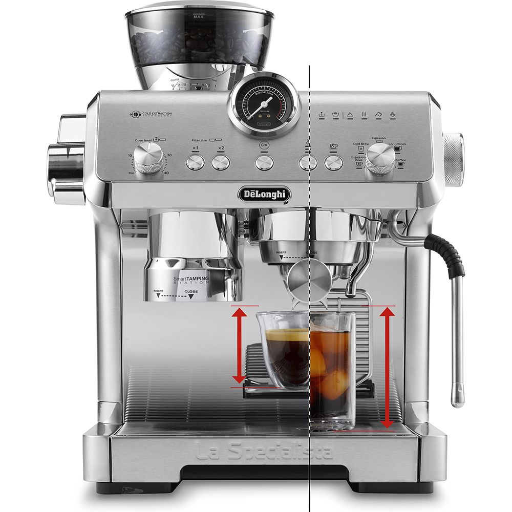 Picture of DéLonghi Kolbenmaschine La Specialista Opera EC9555.M Metall