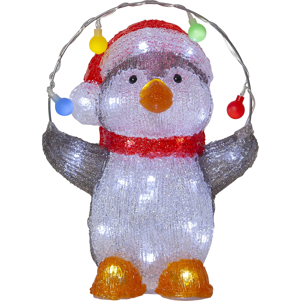 Bild von Star Trading Outdoor Dekoration Crystalo Pinguin