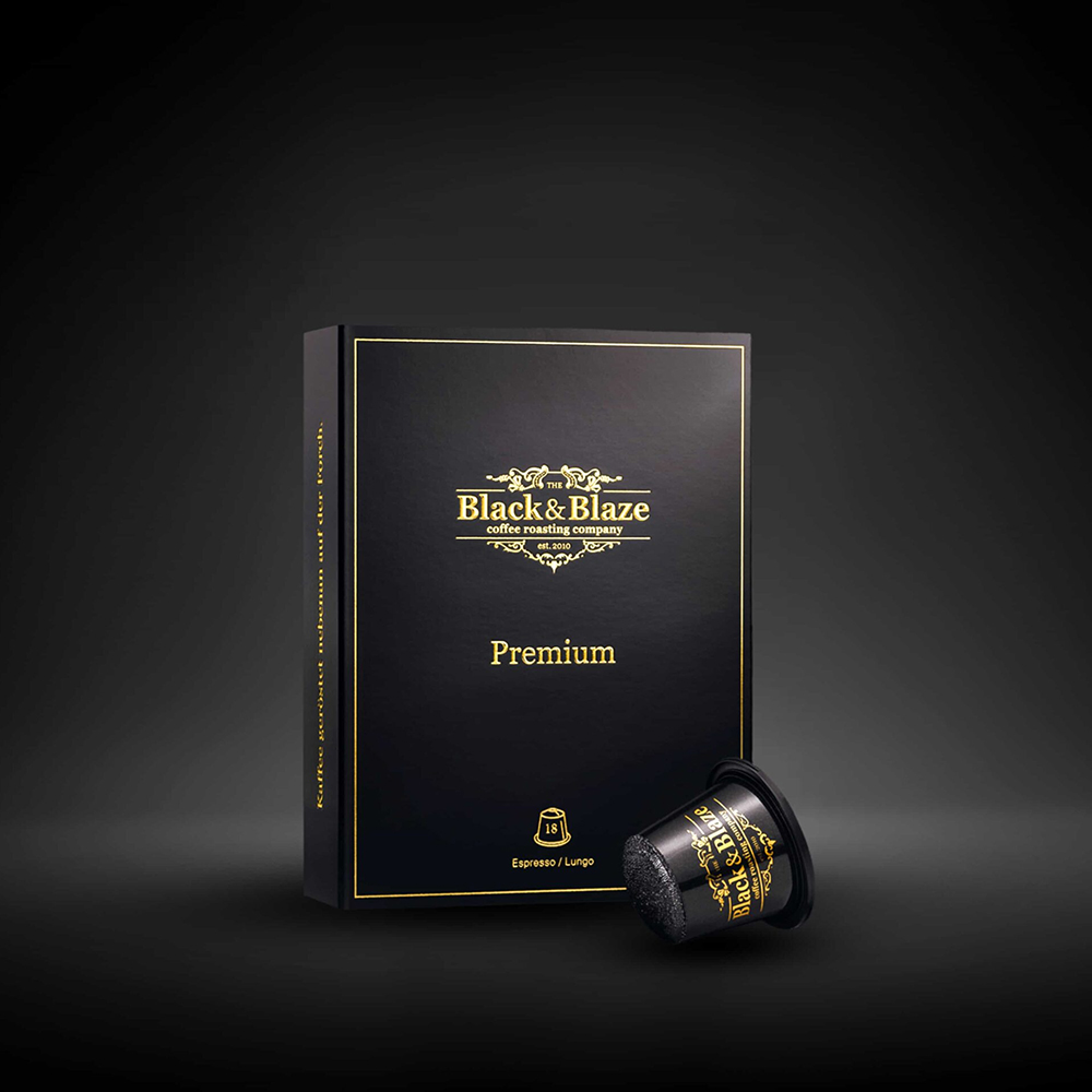 Picture of Black & Blaze Kaffeekapseln Premium 18 Stk.