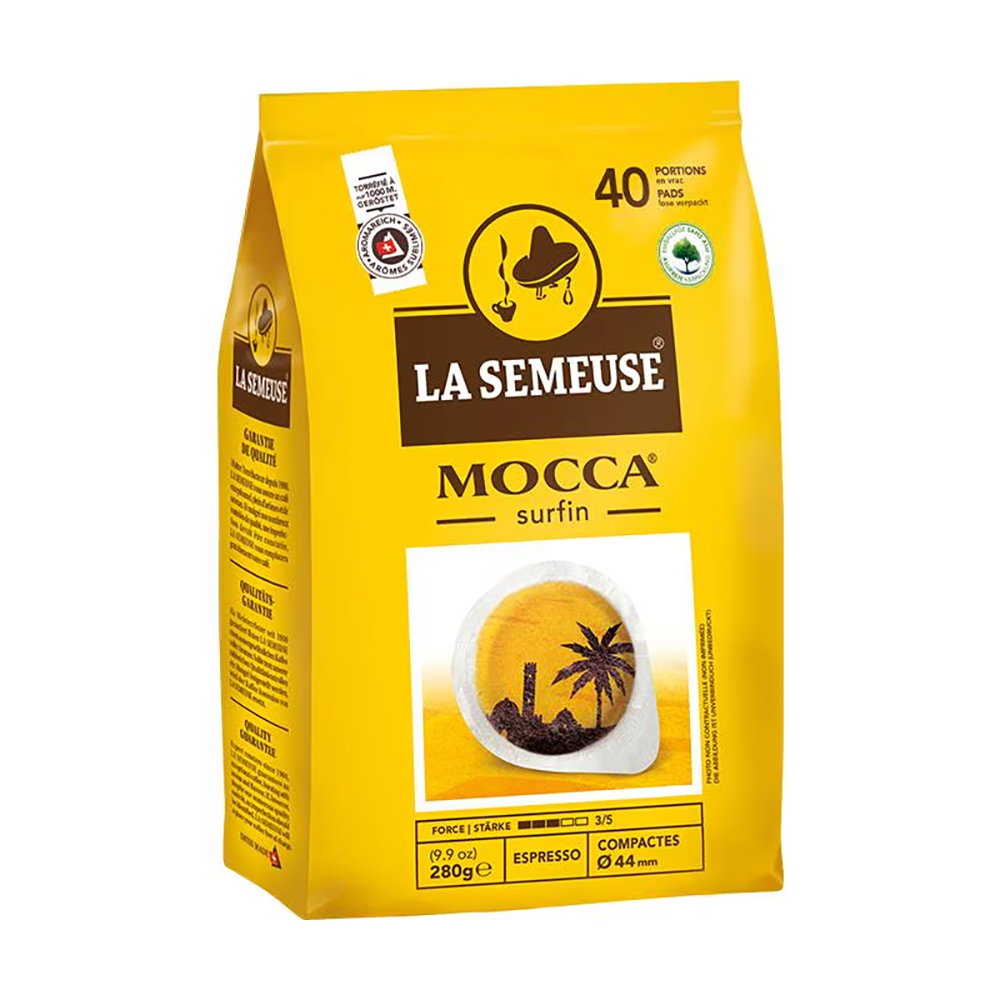 Bild von La Semeuse Kaffeepads Mocca Surfin 40 Stk.