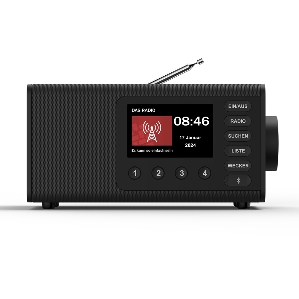 Bild von Hama Digitalradio DR1001BT, FM/DAB/DAB+/BT, schwarz