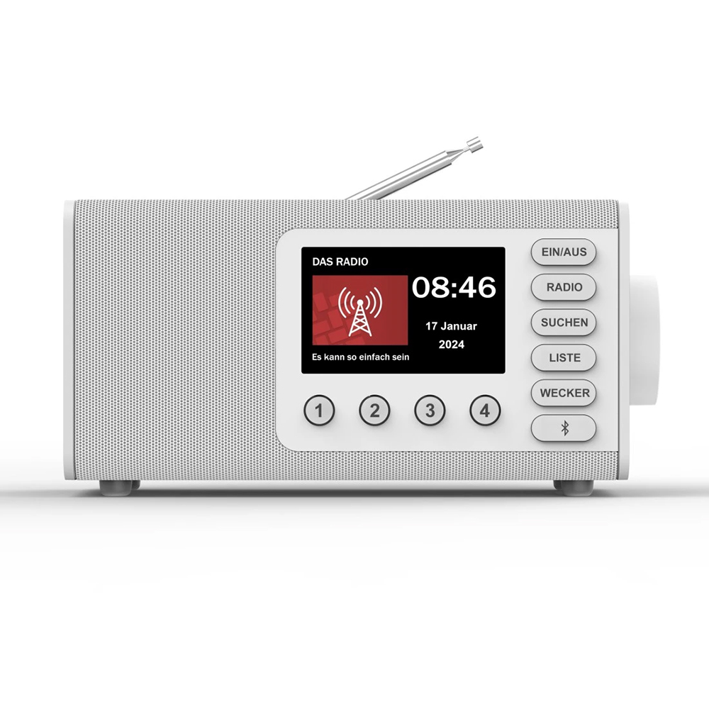 Bild von Hama Digitalradio DR1001BT, FM/DAB/DAB+/BT, weiss