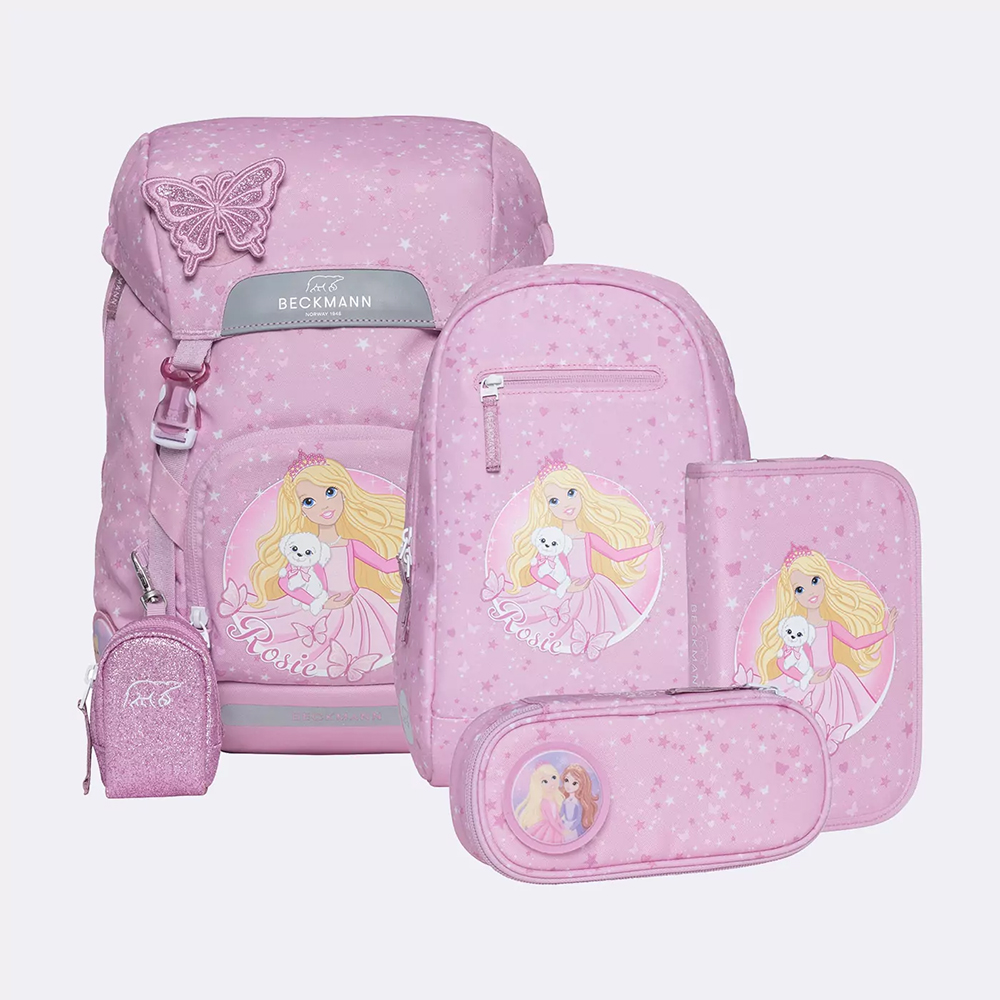 Bild von Beckmann Schulrucksack Classic Rosie Set 6-teilig