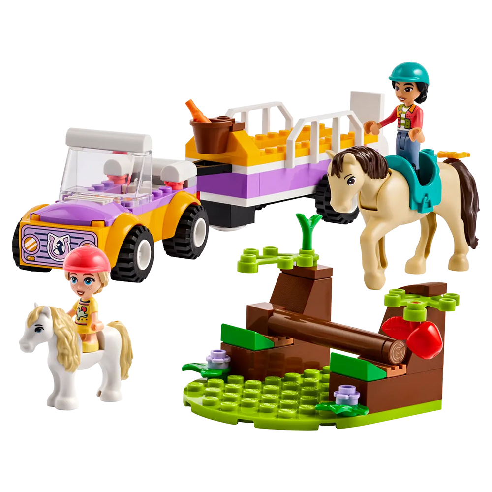 Bild von Lego Friends 42634 Pferde- und Pony-Anhänger