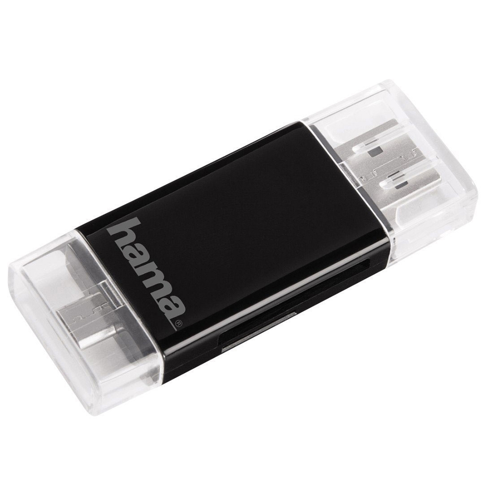 Picture of Hama USB 2.0 OTG Card Reader SD/microSD für Smartphone und Tablet