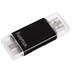 Bild von Hama USB 2.0 OTG Card Reader SD/microSD für Smartphone und Tablet