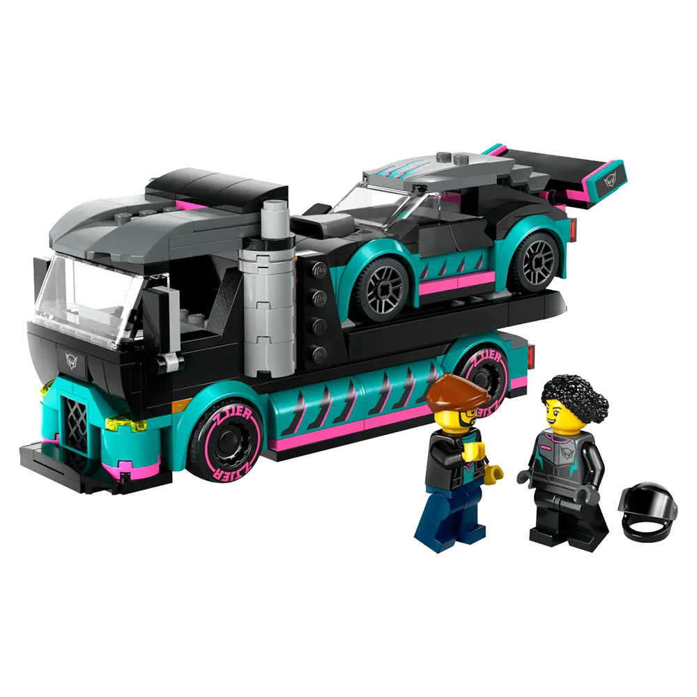 Bild von Lego City 60406 Autotransporter mit Rennwagen