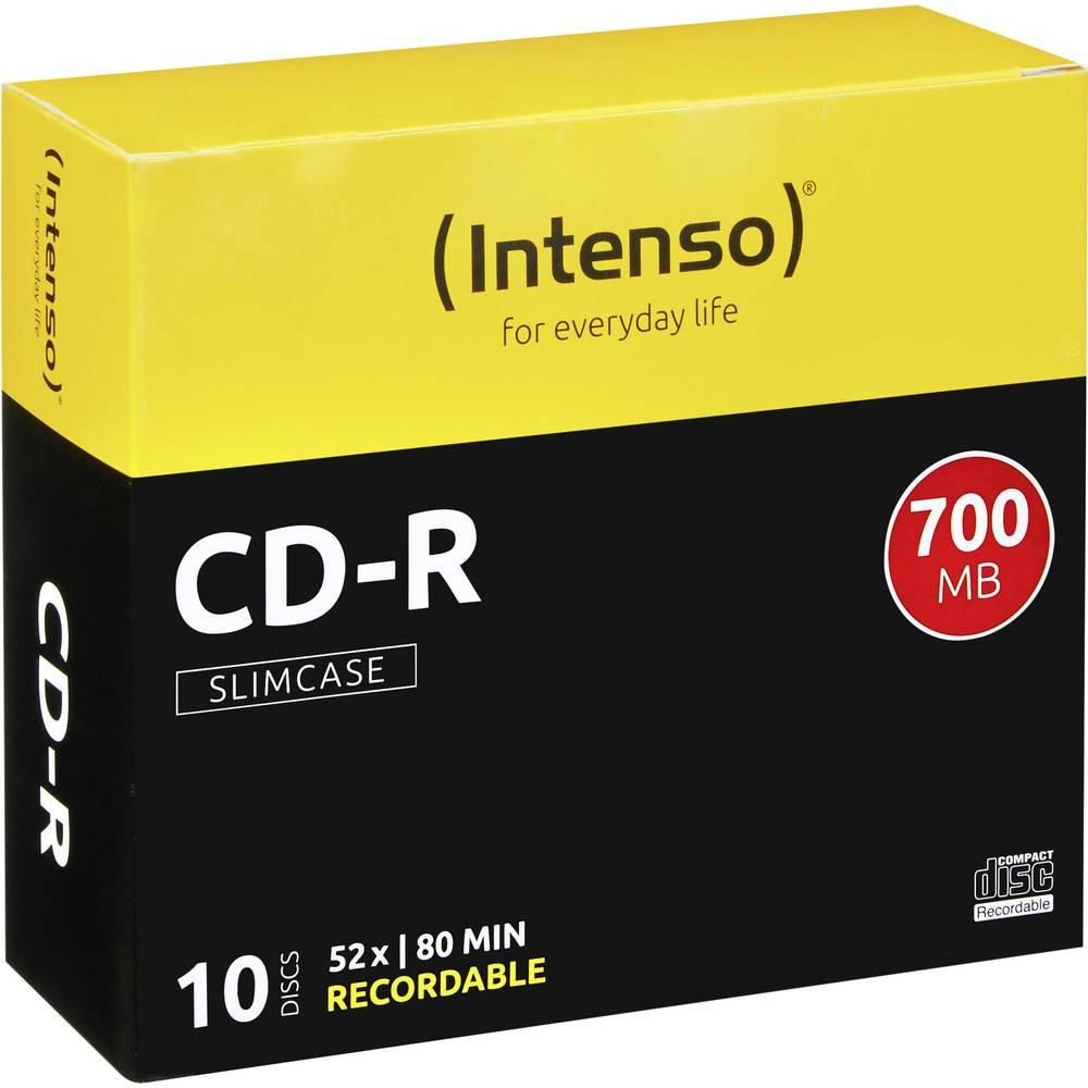 Bild von INTENSO CD-R 80MIN/700MB 10er Slim Case