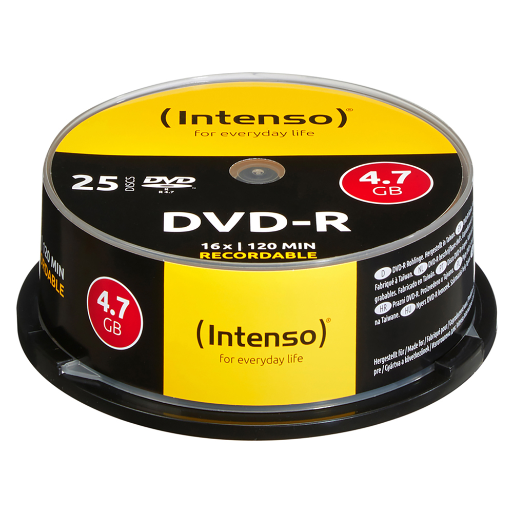 Bild von INTENSO DVD-R 25er Spindel 4.7GB