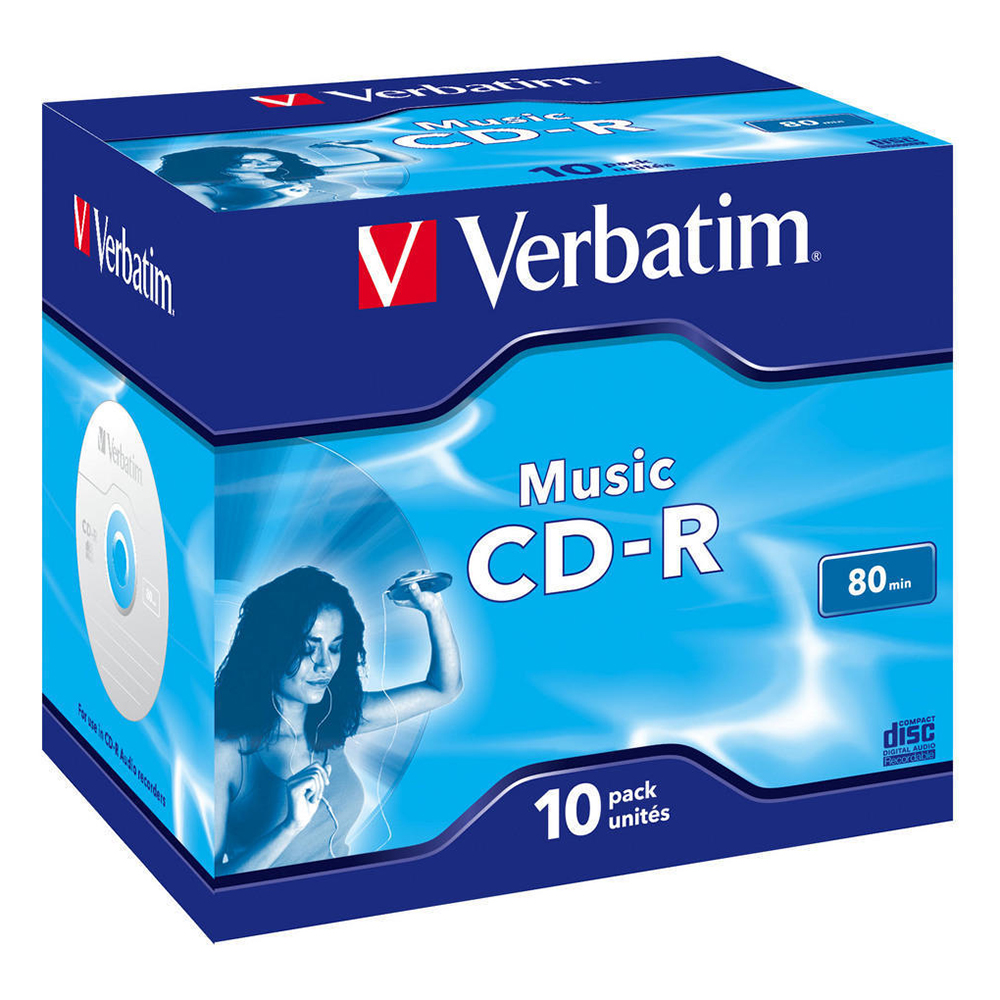Picture of Verbatim CD-R Music 10er Pack Jewel Case