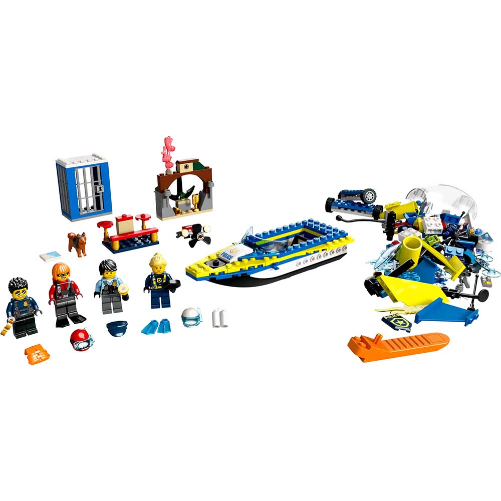 Bild von Lego City 60355 Detektivmissionen der Wasserpolizei