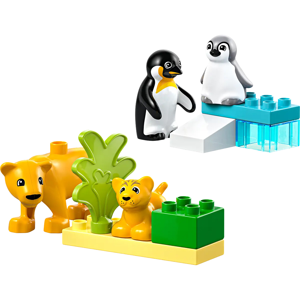 Bild von Lego Duplo 10442 Wildtier-Familien: Pinguine und Löwen