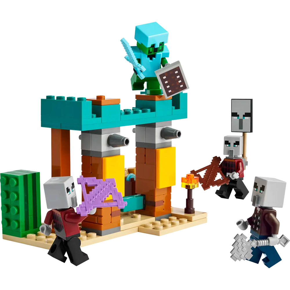 Picture of Lego Minecraft 21267 Die Illager-Wüstenpatrouille