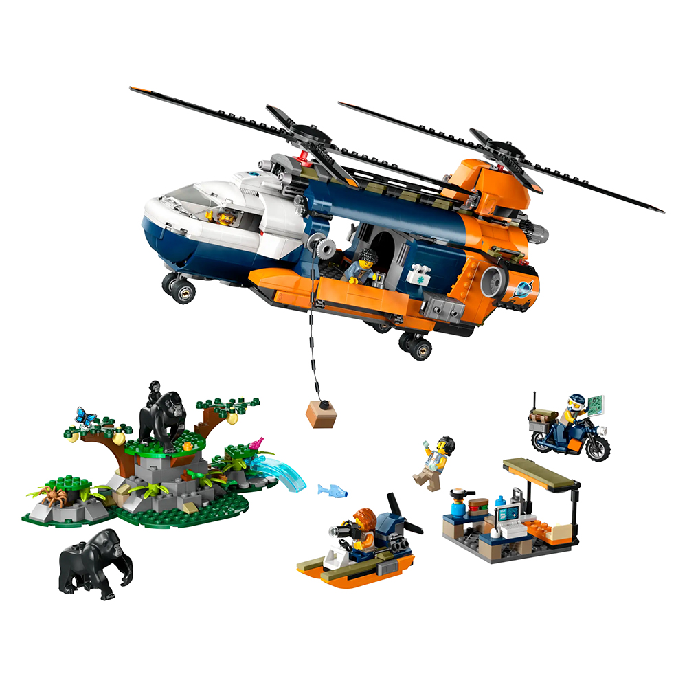 Bild von Lego City 60437 Dschungelforscher-Hubschrauber