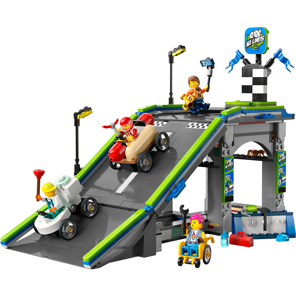 Bild von Lego City 60460 No limits: Seifenkistenrennen mit Rampe