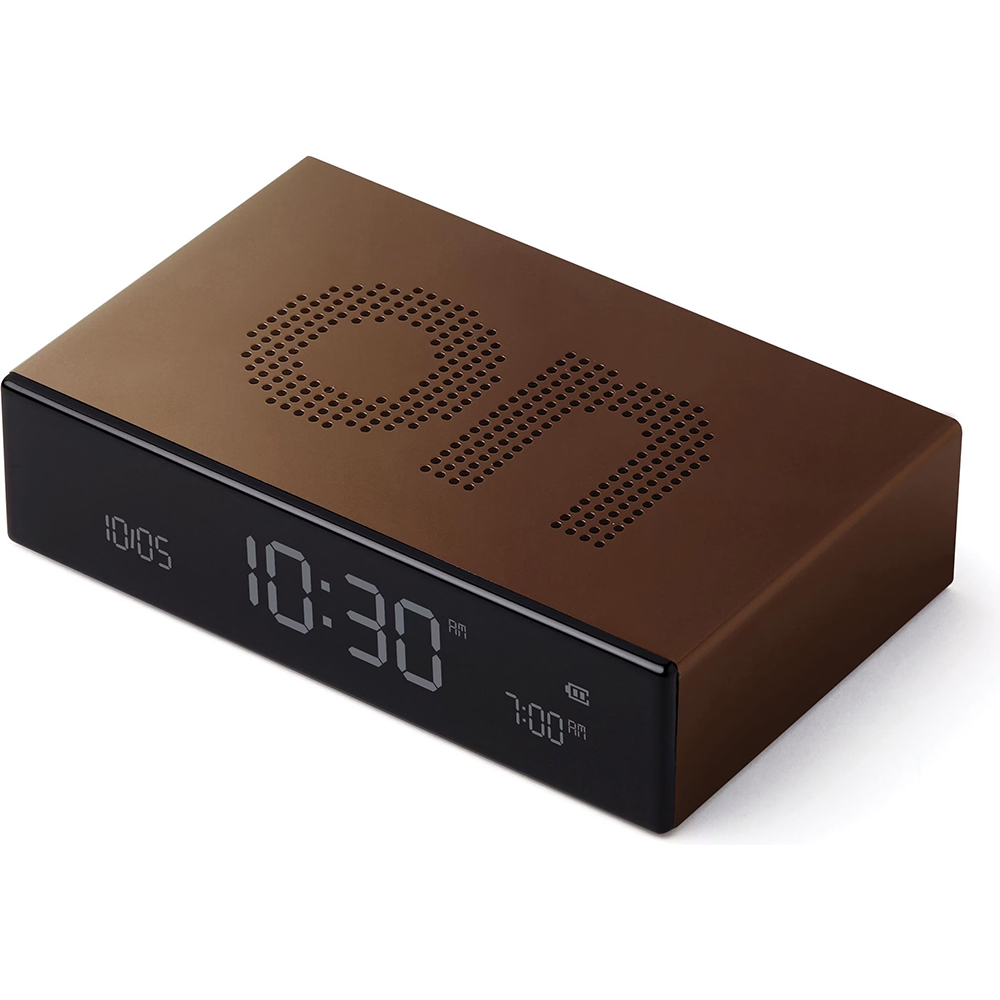 Bild von Lexon Wecker Flip Premium Bronze
