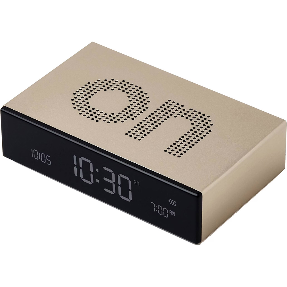 Bild von Lexon Wecker Flip Premium Gold