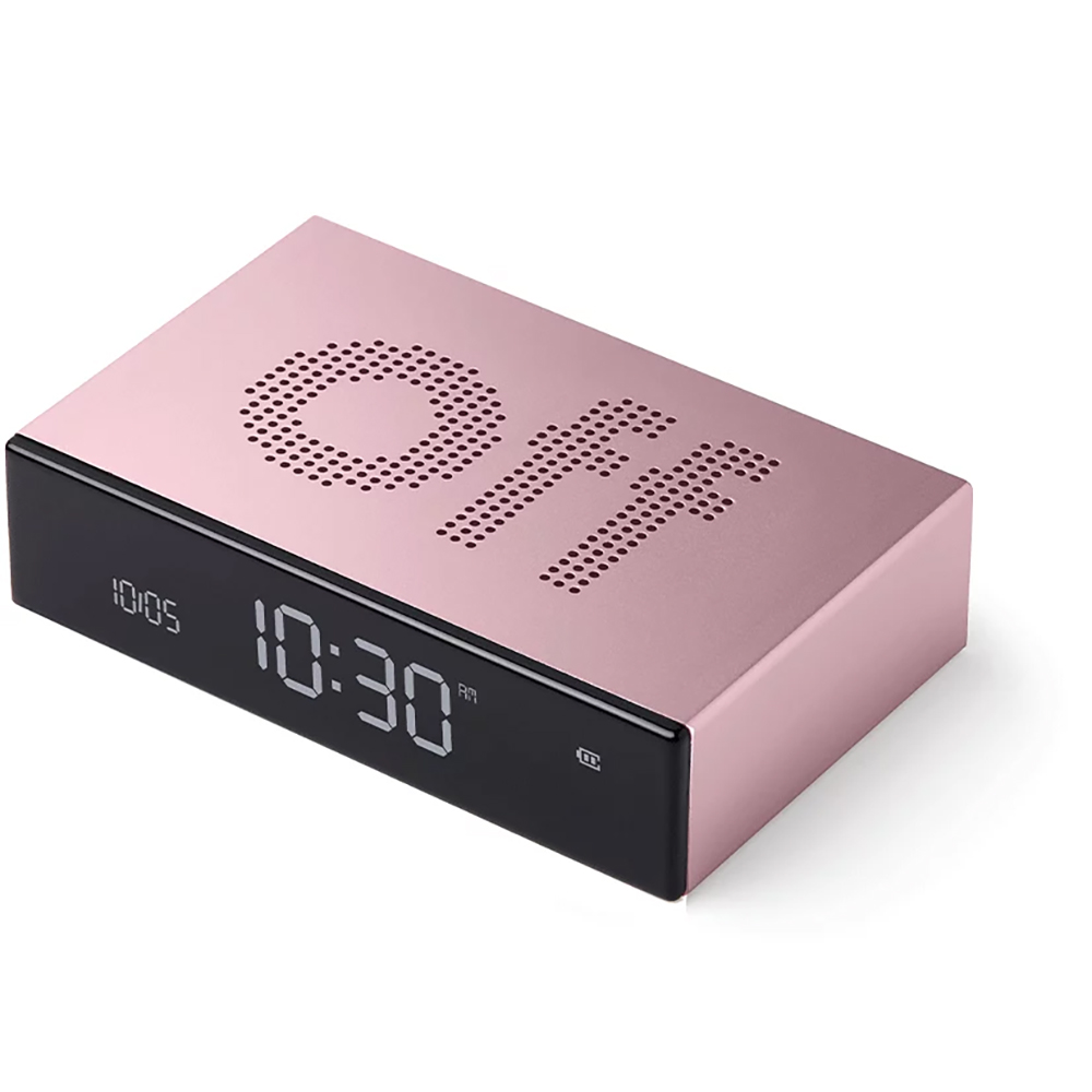 Bild von Lexon Wecker Flip Premium Rosa