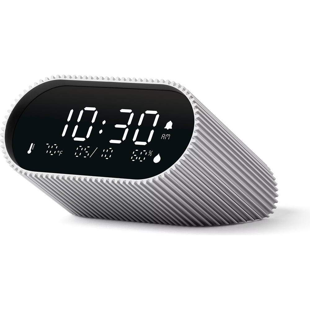Bild von Lexon Ray Clock Silber