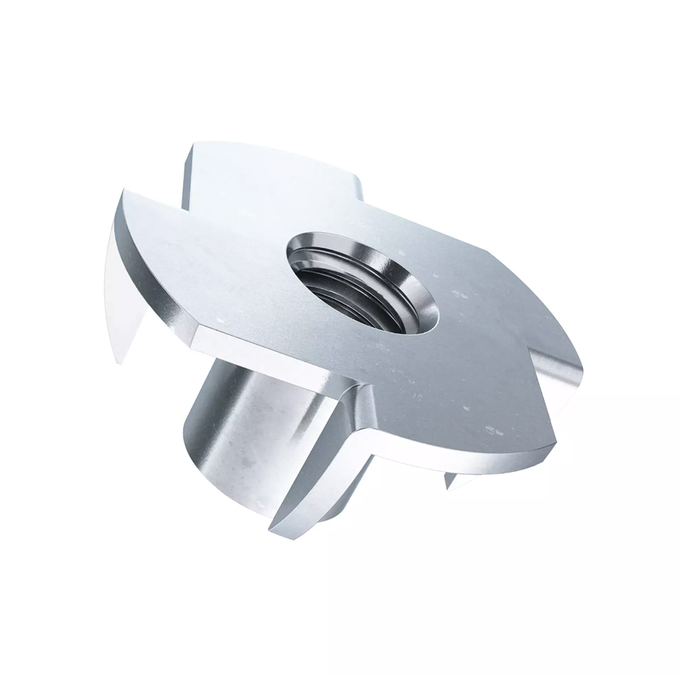 Bild von bestaPAC Einschlagmutter 4 Spitzen verzinkt M5x17x8