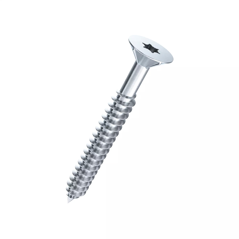Bild von bestaPAC Spanplattenschraube verzinkt 6x80 – 20 Stück
