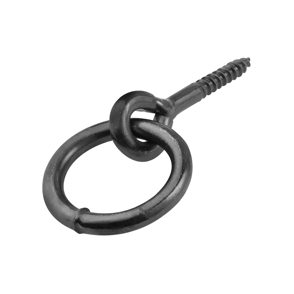 Picture of bestaPAC Ring mit Ringholzschraube geschwärzt 3,9x25