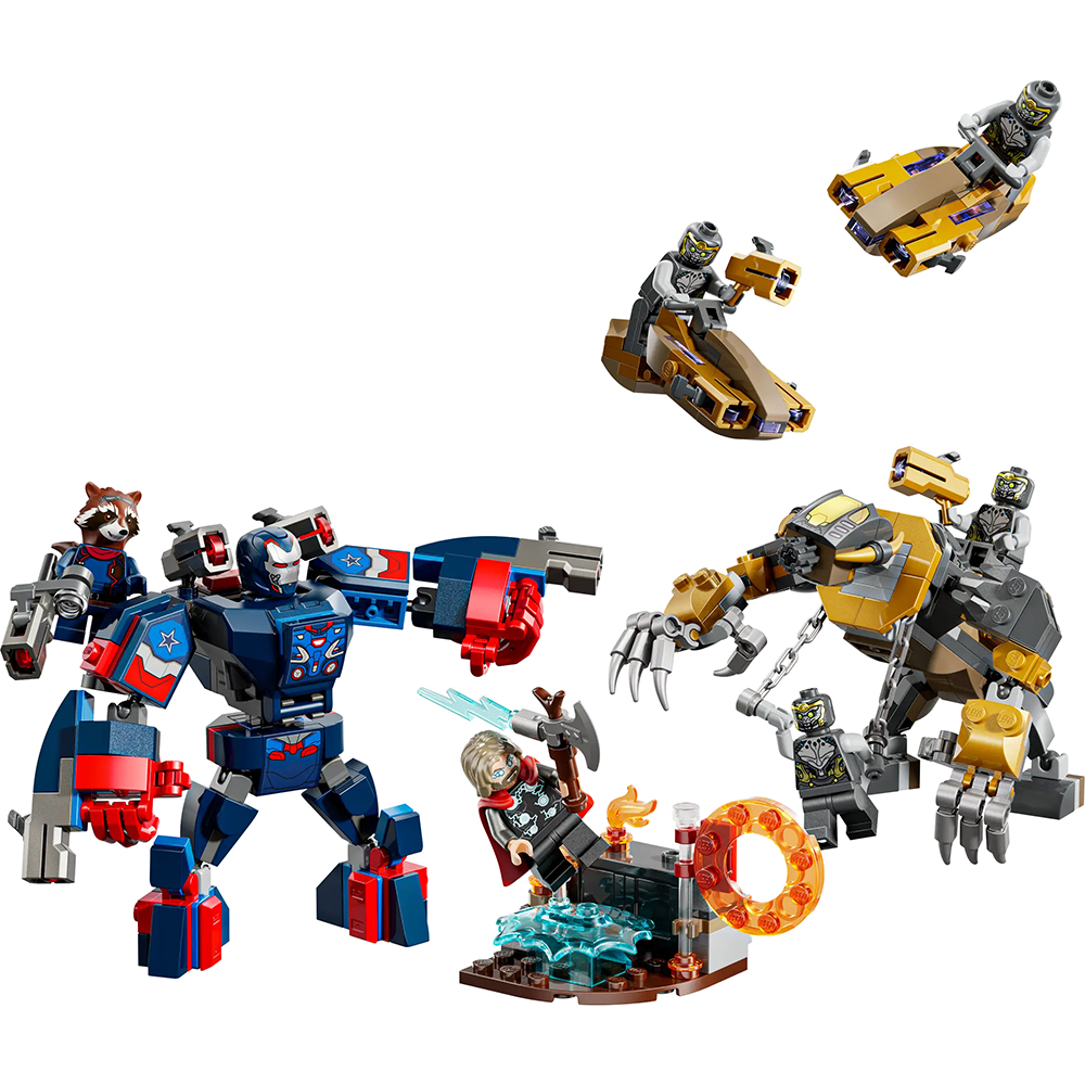 Picture of Lego Marvel 76322 Avengers: Endgame Thor vs. Chitauri