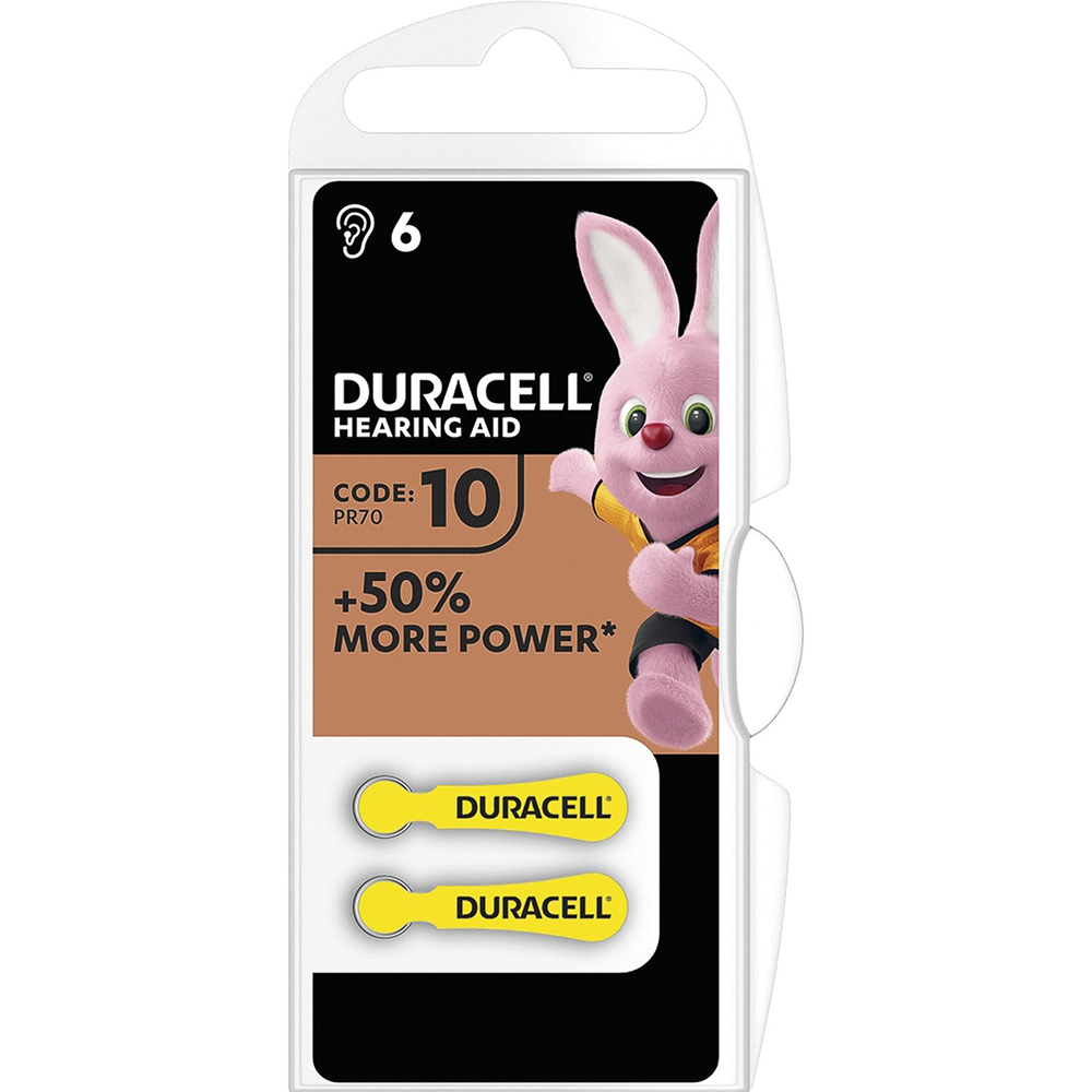 Picture of Duracell Hörgerätbatterien Hearing Aid 10