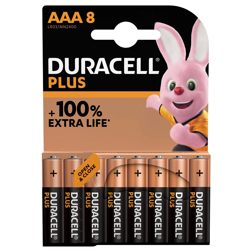 Picture of Duracell AAA/LR03 Plus Power Multipack
