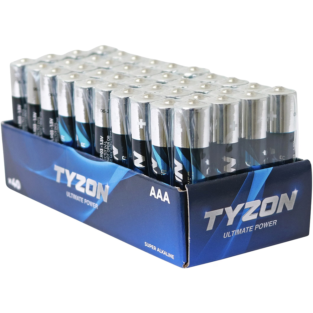 Picture of Tyzon Alkaline-Batterien AAA 40er-Pack