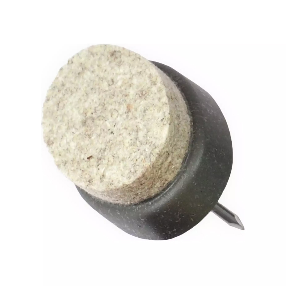 Bild von bestaPAC Nagelgleiter Filz, oval, 24x40mm