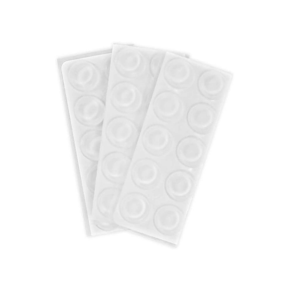 Bild von bestaPAC Gleiter selbstklebend transparent 30mm