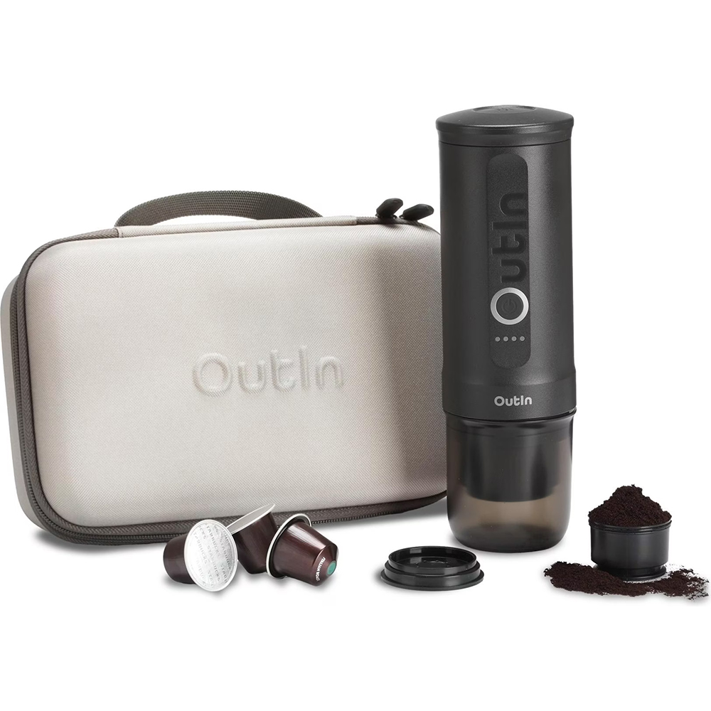 Bild von OutIn Tragbare Espressomaschine Nano Mobile Geschenkset Space Grey