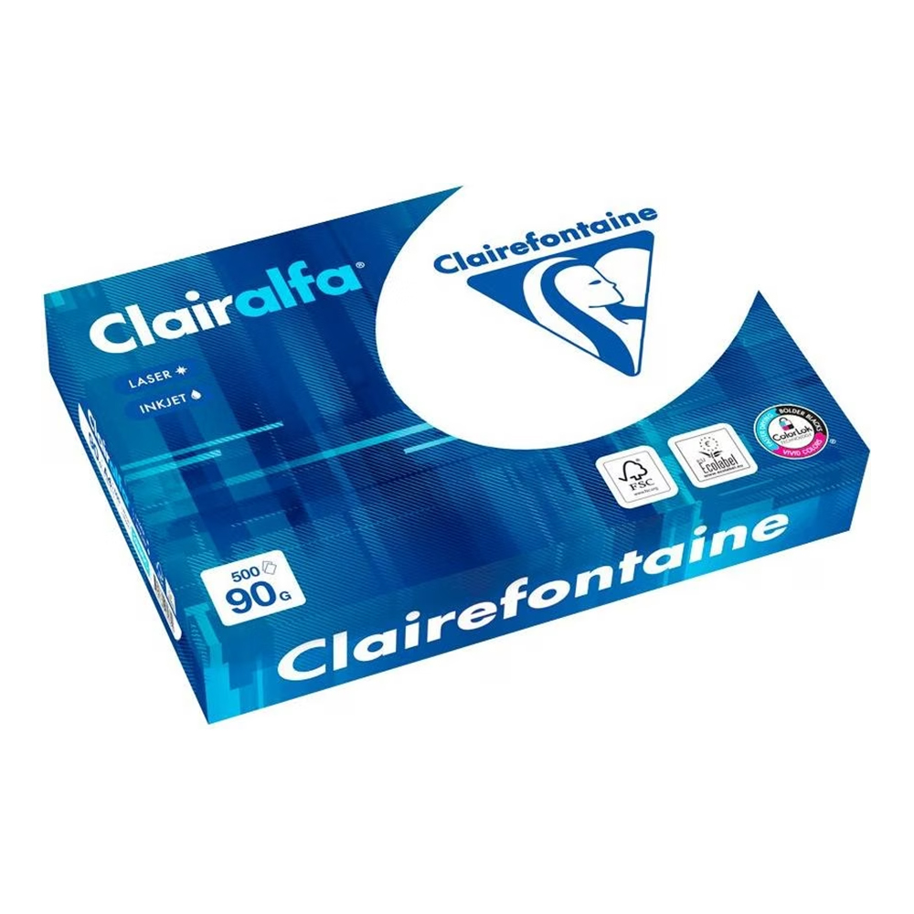 Bild von Clairefontaine A4 Universalpaper 90g, FSC Premium, Hochweiss