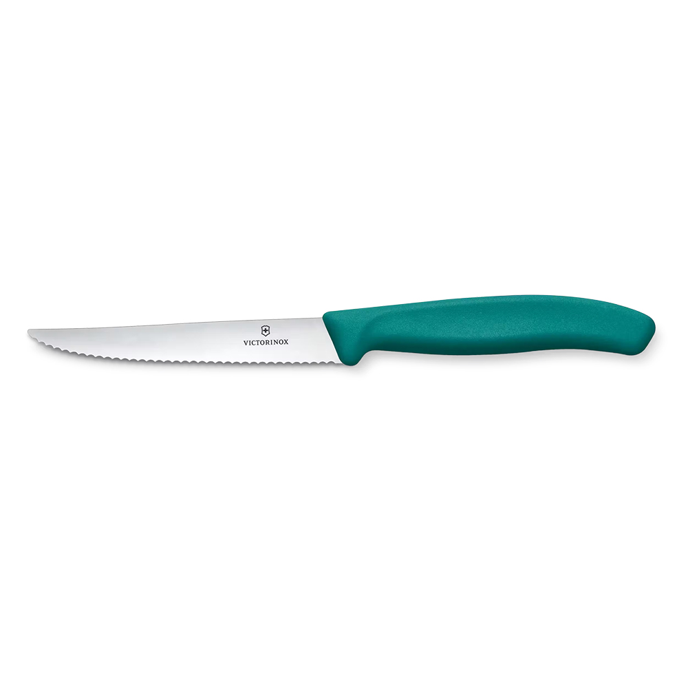 Bild von Victorinox Steak- und Pizzamesser, 11cm, grün