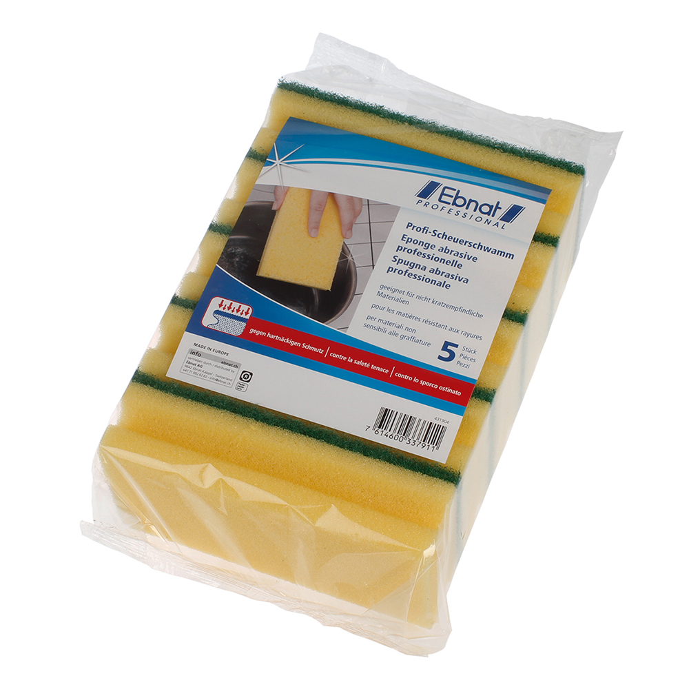 Picture of Ebnat Scheuerschwamm Profi 5er-Pack extra gross