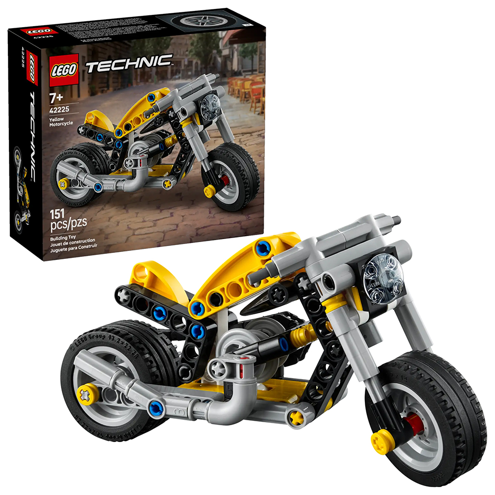 Picture of Lego Technic 42225 Gelbes Motorrad
