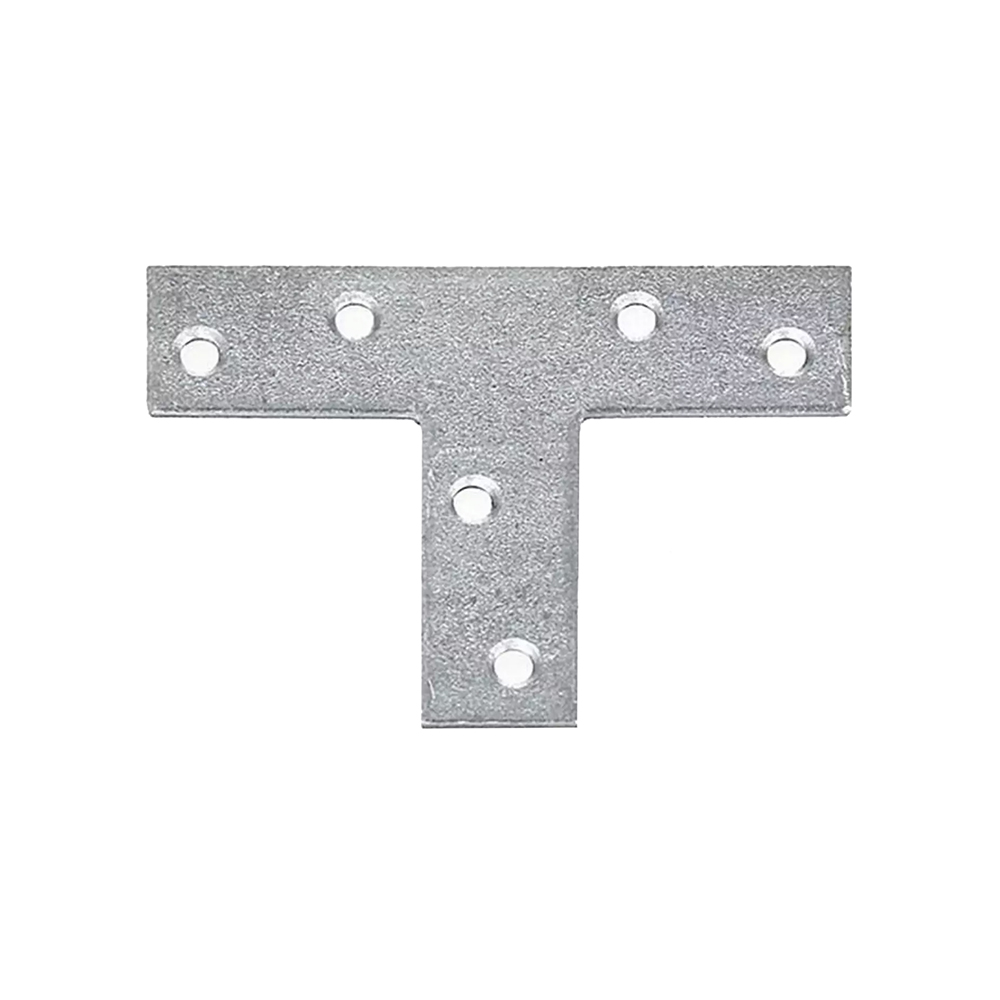 Picture of bestaPAC T-Flachwinkel mit Schrauben verzinkt 70x36x16mm