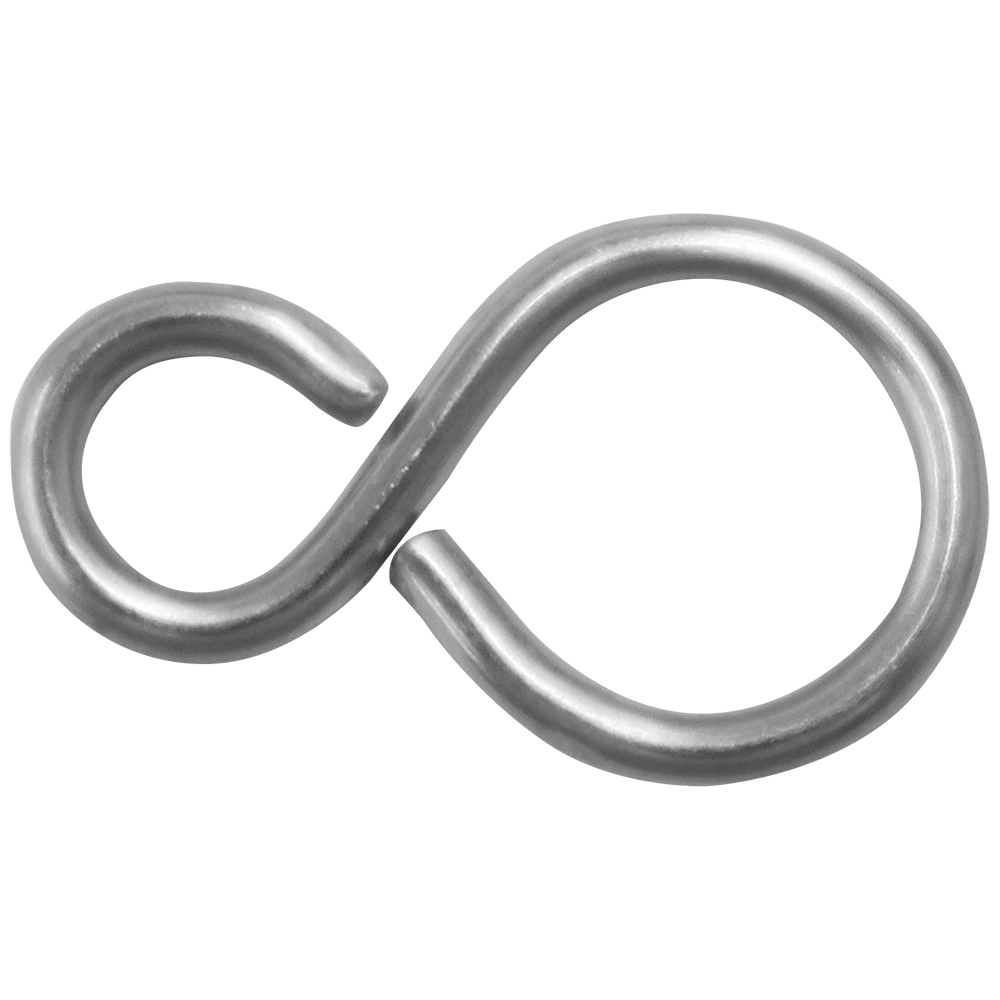 Picture of bestaPAC Haken S-Form rostfrei 2x25mm