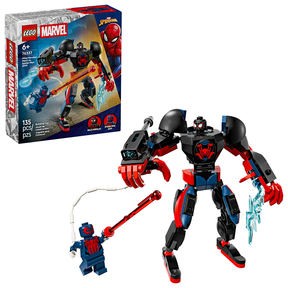 Bild von Lego Marvel 76337 Miles Morales Mech vs. Spider-Man 2099