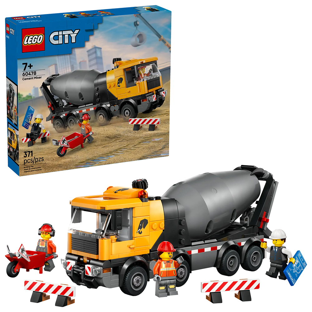 Bild von Lego City 60478 Betonmischer