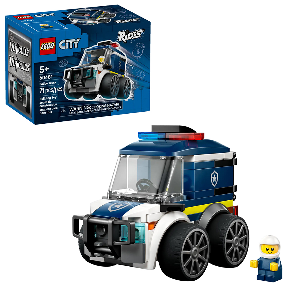 Bild von Lego City 60481 Coole Flitzer – Polizei-Truck