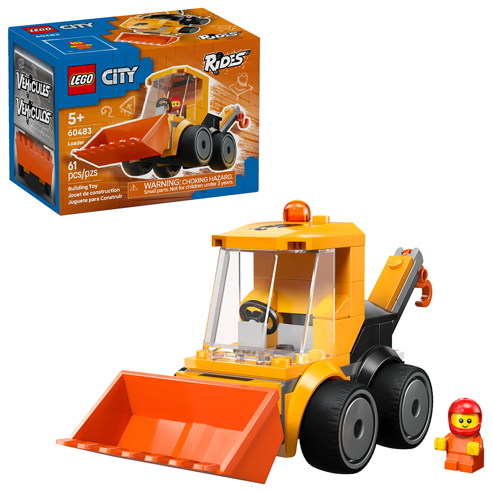 Bild von Lego City 60483 Coole Flitzer – Radlader