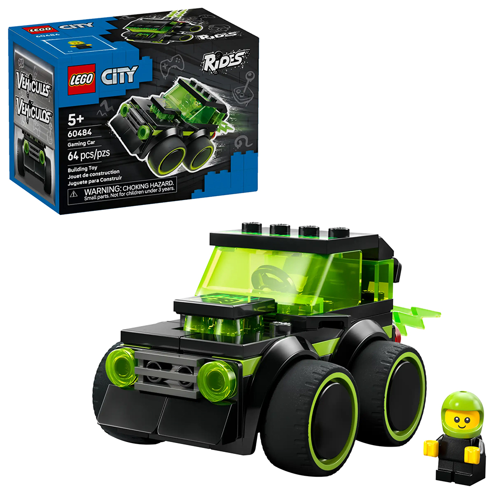 Bild von Lego City 60484 Coole Flitzer – Gaming-Rennauto
