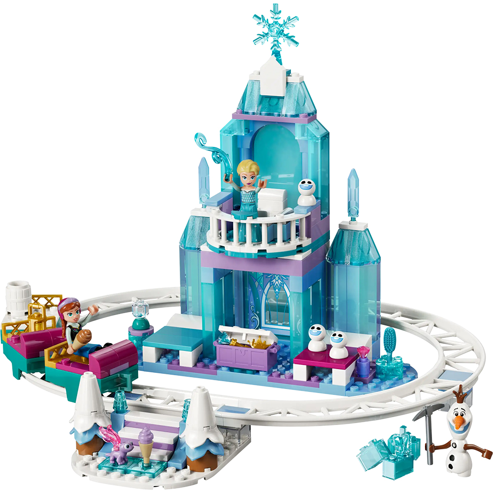 Bild von Lego Disney 43281 Elsas Schlittenfahrt um den Eispalast