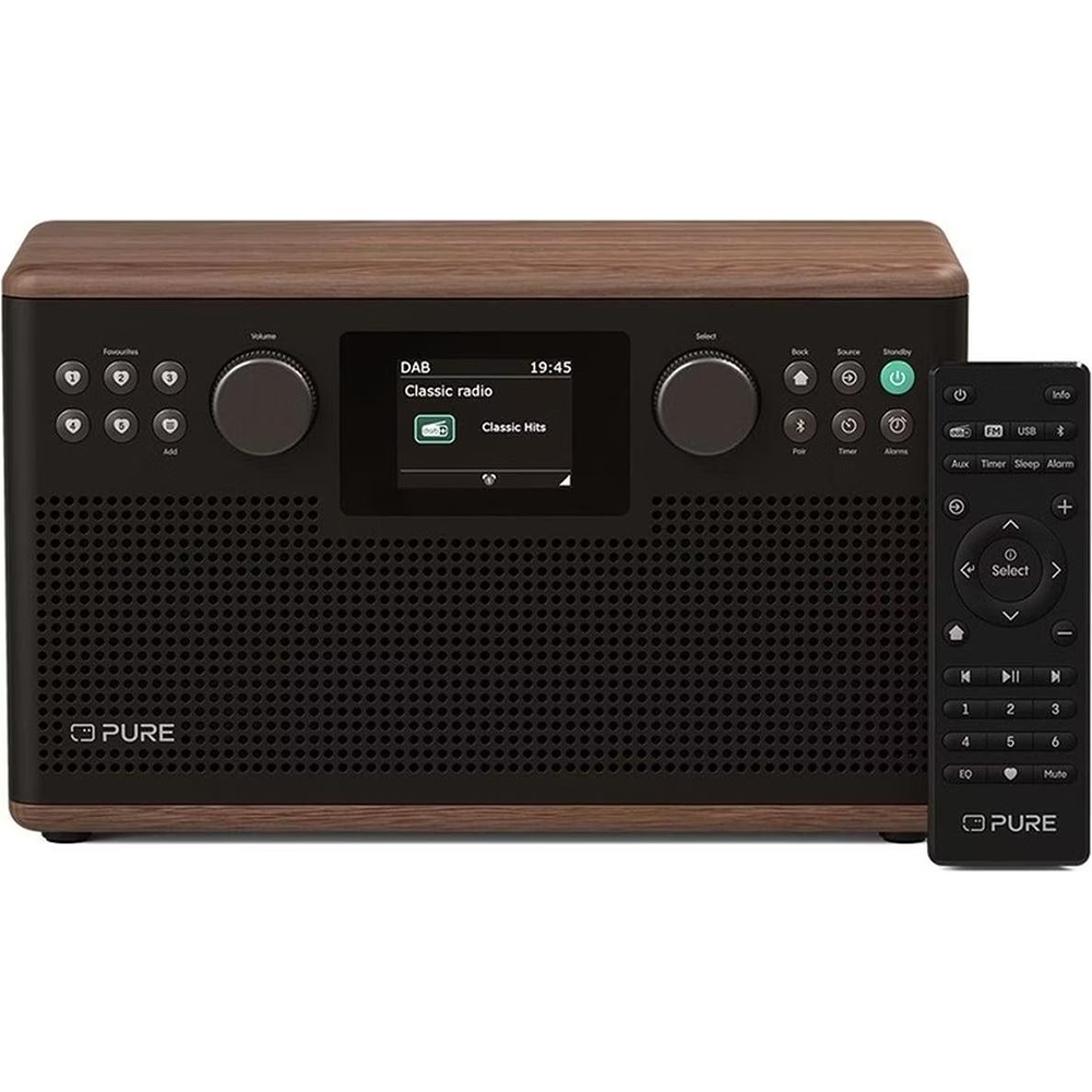 Bild von Pure DAB+-Radio Classic H6, coffee brown