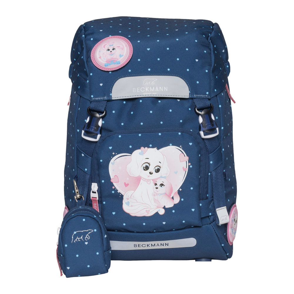 Bild von Beckmann Schulrucksack Classic Pet Friends Blue